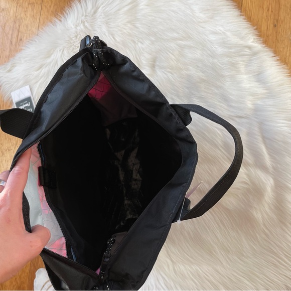 NWT L.L. Bean x Flowfold crossbody commuter tote bag and pouch bundle - Picture 10 of 15